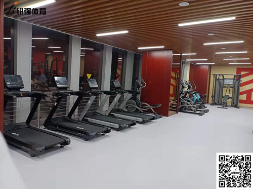 333体育完成的济南某部门单位健身房